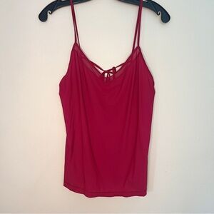Lululemon Fuchsia pink flowy cami